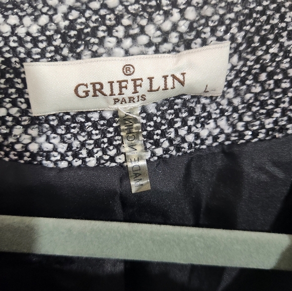 Grifflin Paris Viscose jacket, Size large - Picture 2 of 7